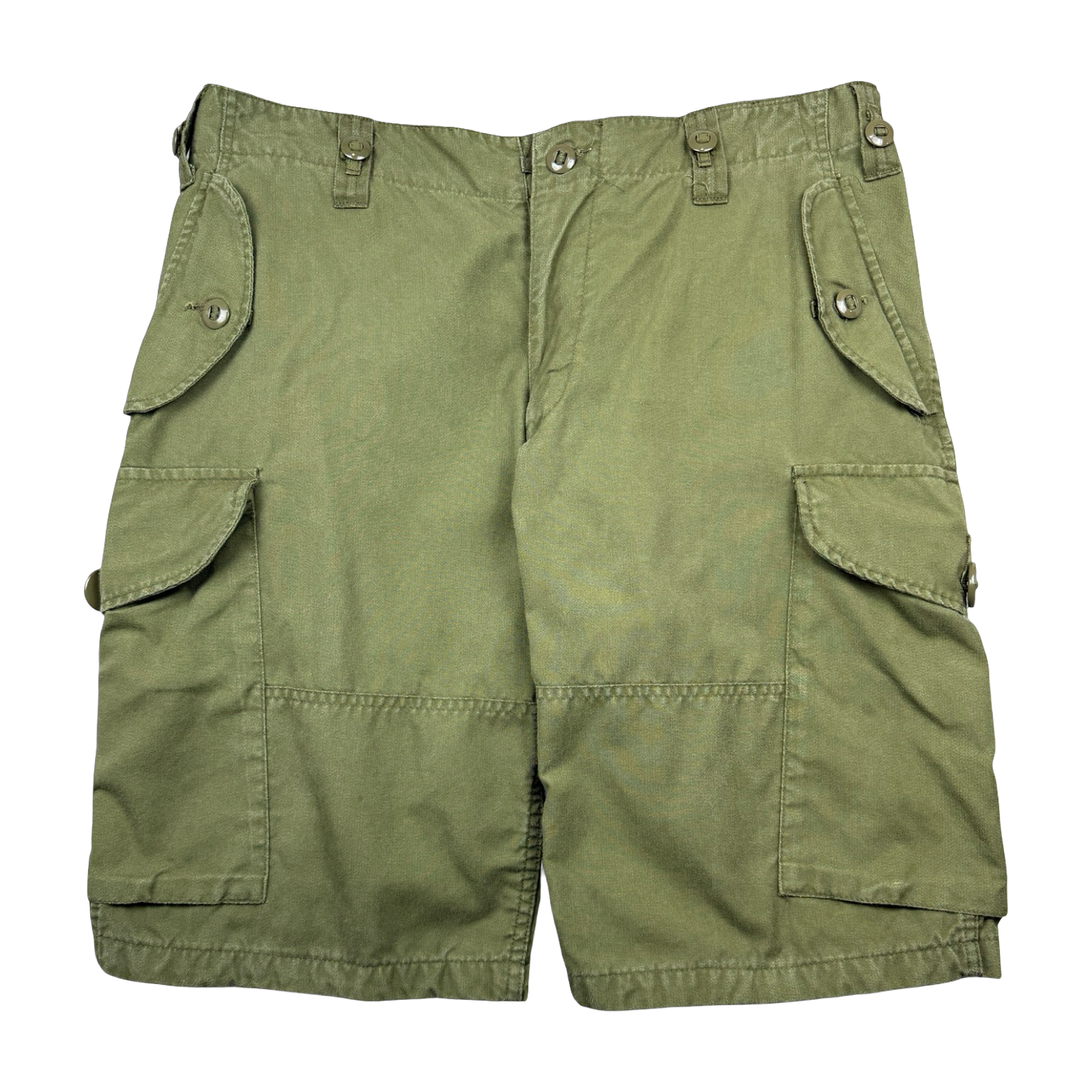 Vintage Military Issued Cargo Shorts Green