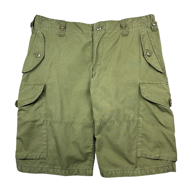 Vintage Military Issued Cargo Shorts Green