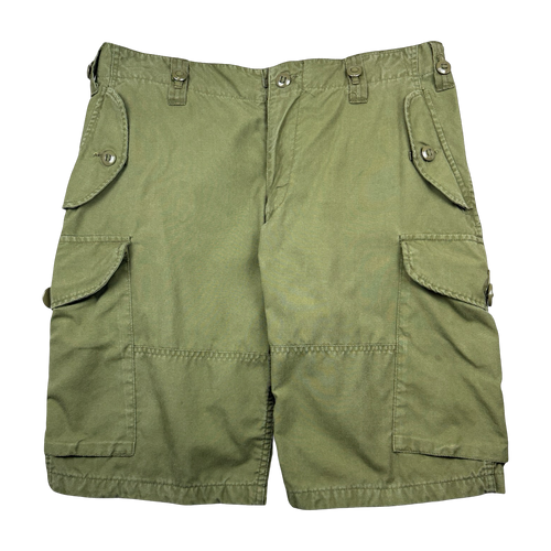 Vintage Military Issued Cargo Shorts Green | Vintage Clothing Store Canada
