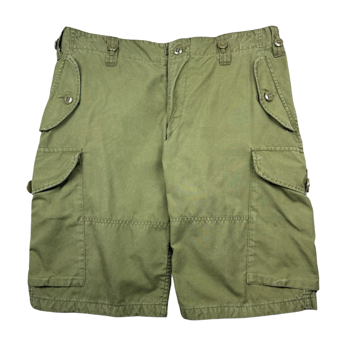 Vintage Military Issued Cargo Shorts Green | Vitnage Clothing Store Canada