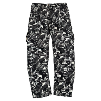 BAPE Dazzle Camo Pants Black/Grey (USED)