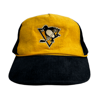 Vintage Corduroy Pittsburgh Penguins Hat