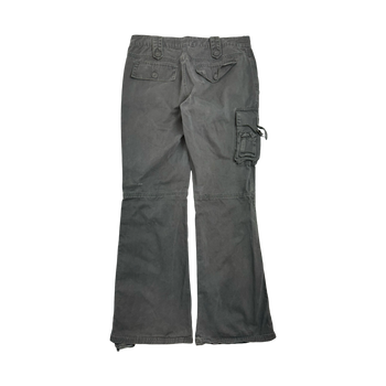 Vintage Y2k One Tuff Babe Cargo Pants Charcoal