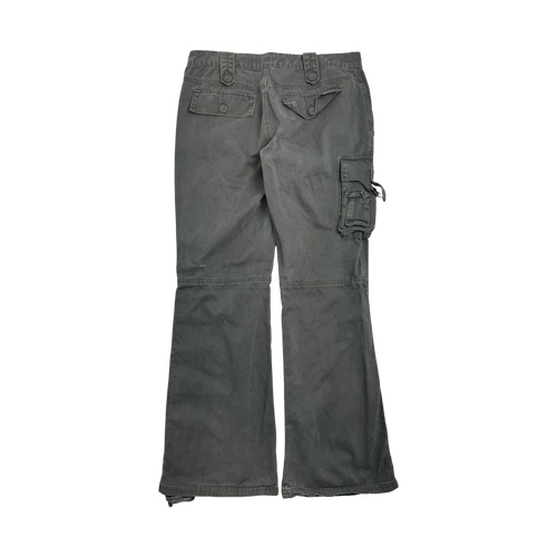 Vintage Y2k One Tuff Babe Cargo Pants Charcoal | Vintage Clothing Store Canada