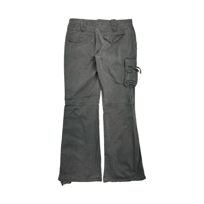 Vintage Y2k One Tuff Babe Cargo Pants Charcoal | Vitnage Clothing Store Canada