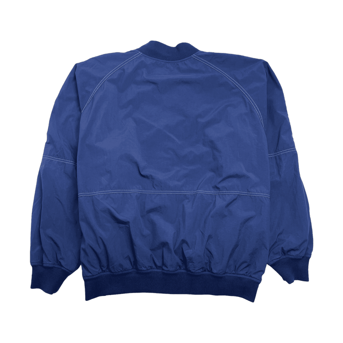 (XL) Vintage 90s Nike Button-Up Track Jacket Navy | Vitnage Clothing Store Canada