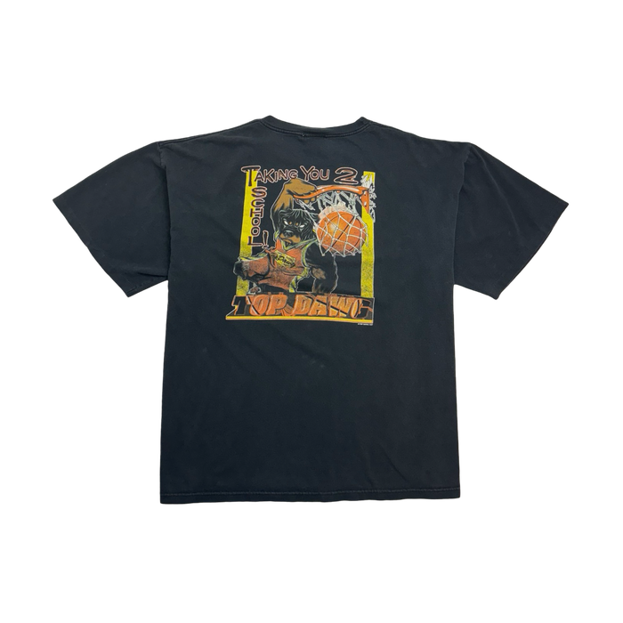 (3XL) Vintage '97 Top Dawg Basketball Tee Black | Vitnage Clothing Store Canada