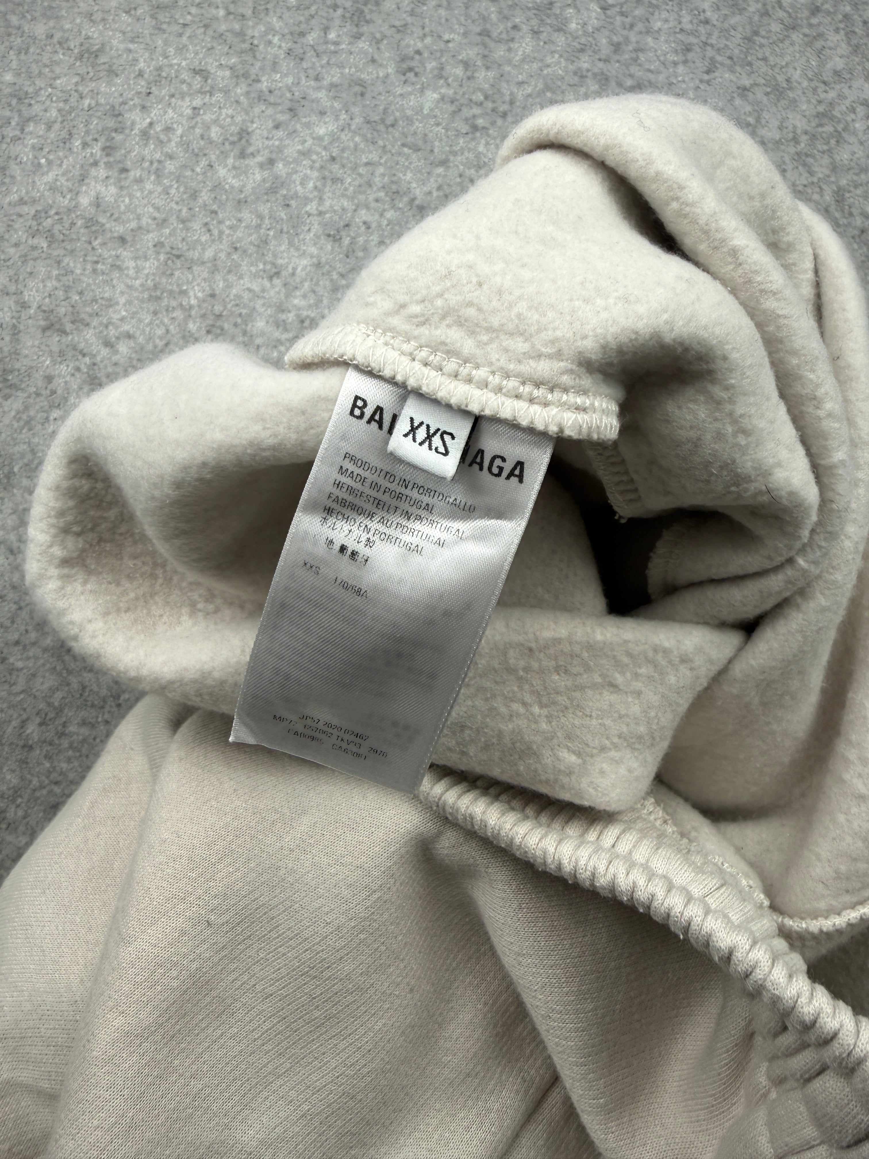 Balenciaga Loose Fit Sweatshorts Off-white