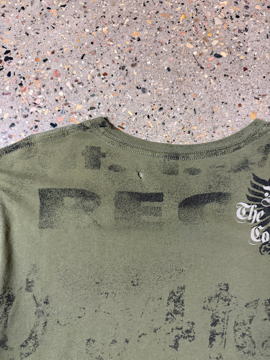 Y2K Extreme Couture Tee Green | Vitnage Clothing Store Canada