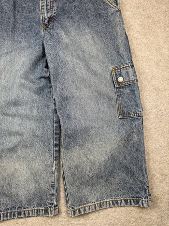 Riveted by Lee Cargo Denim Capris