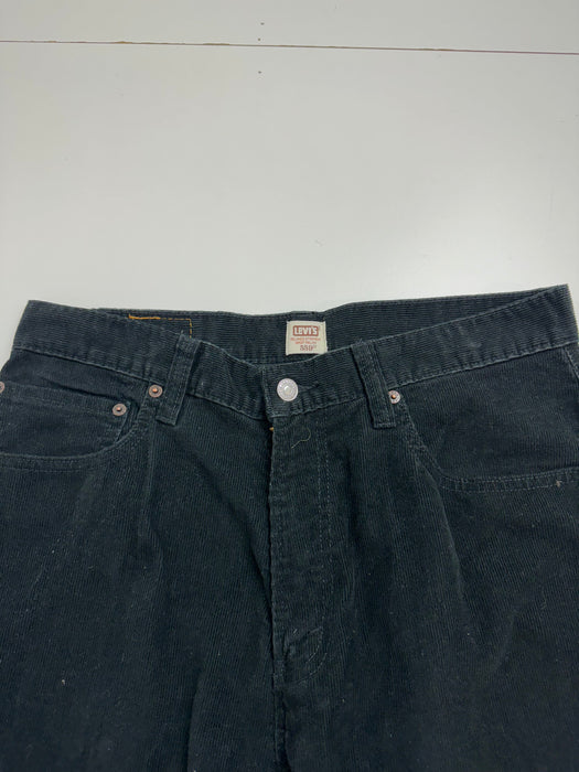 (34) Vintage Levis 559 Corduroy Pants Black | Vitnage Clothing Store Canada