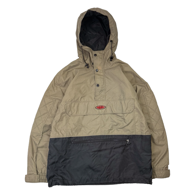 Vintage Ocean Pacific Anorak Jacket Olive Brown