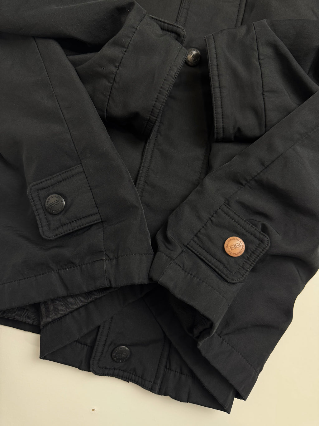 Vintage Balenciaga Paris Lightweight Jacket Black