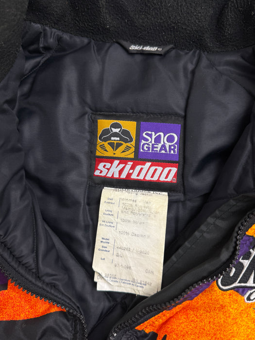 Vintage 1990s Ski-Doo Bombardier Insulated Jacket Multi | Vitnage Clothing Store Canada