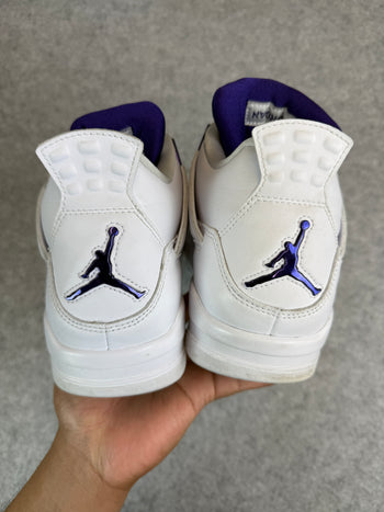 Air Jordan 4 Retro Metallic Purple (USED)