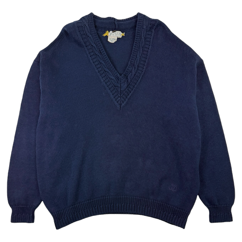 Vintage Gucci V Neck Knit Sweater | Vintage Clothing Store Canada