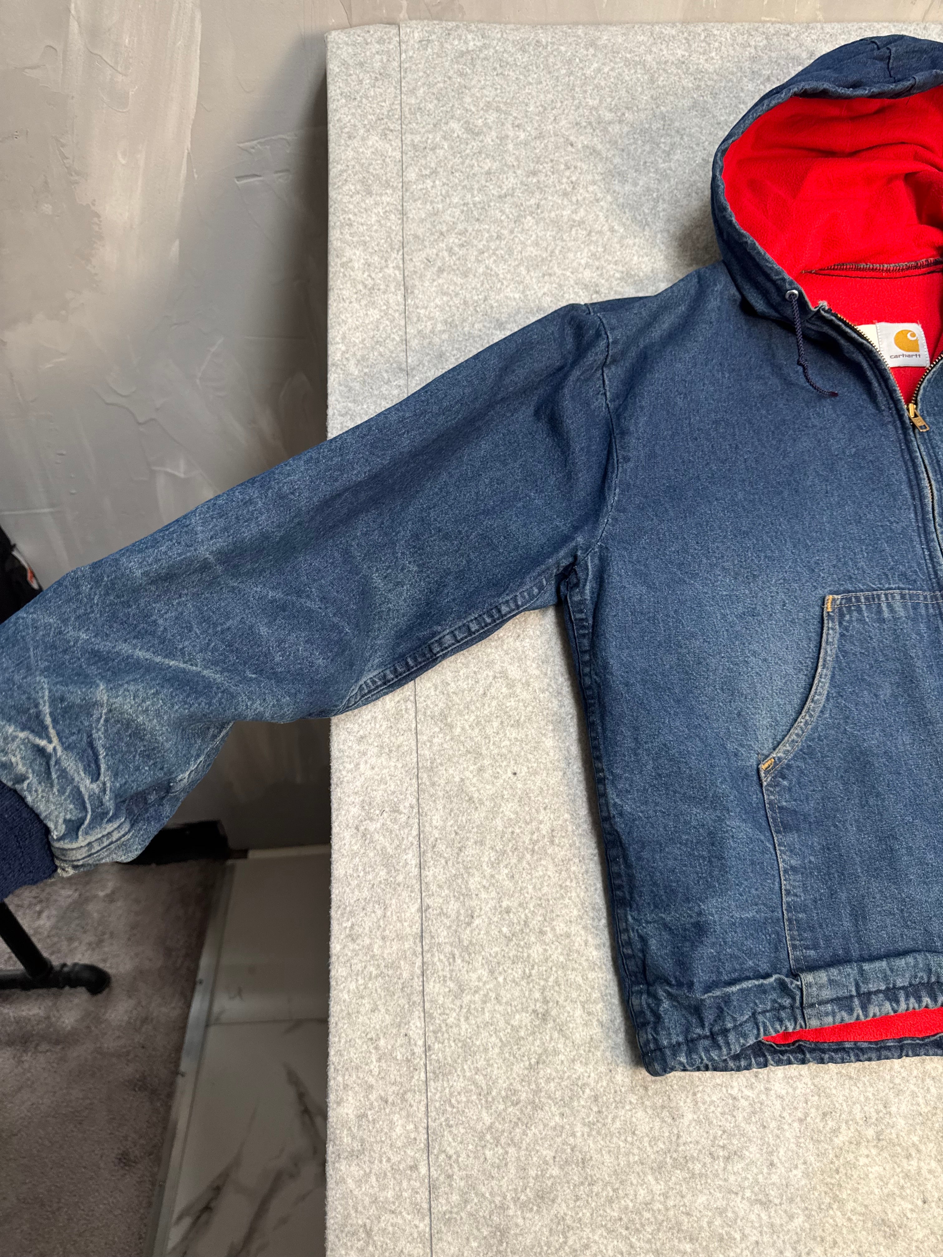 Vintage 1980’s Denim Carhartt Active Lined Jacket