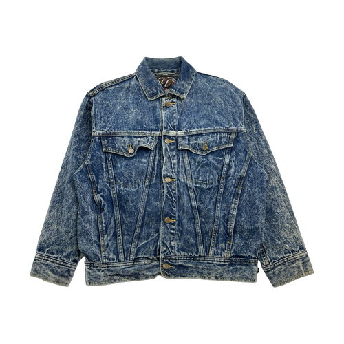 (S) Vintage American Beauty Jean Jacket | Vintage Clothing Store Canada