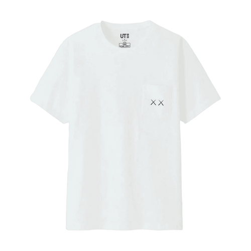 Kaws x Uniqlo Sesame Street Pocket Tee White | Vintage Clothing Store Canada