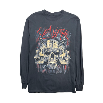 Vintage Slayer Band L/S Tee Black