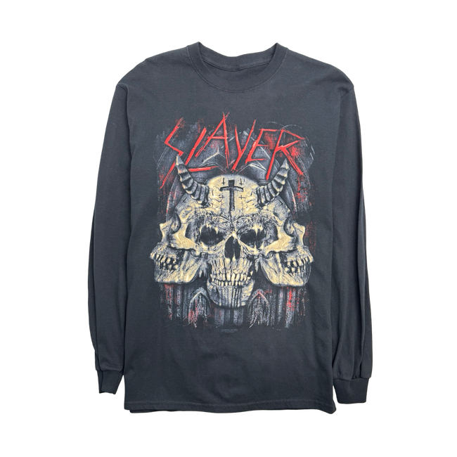 Vintage Slayer Band L/S Tee Black