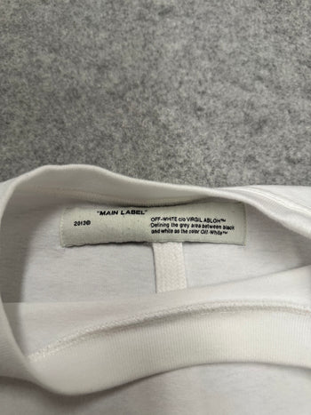 Off-White Caravaggio Arrow Tee White (USED)