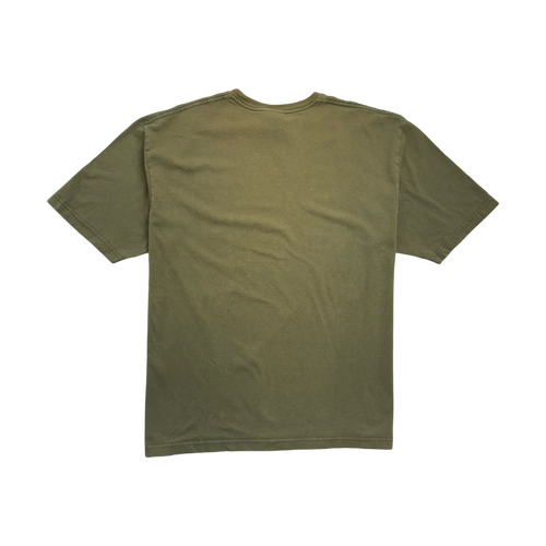 (L) Vintage 2000s Tommy Hilfiger Tee Olive | Vintage Clothing Store Canada