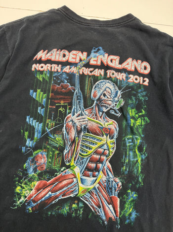 Iron Maiden England North American Tour 2012 Tee Black
