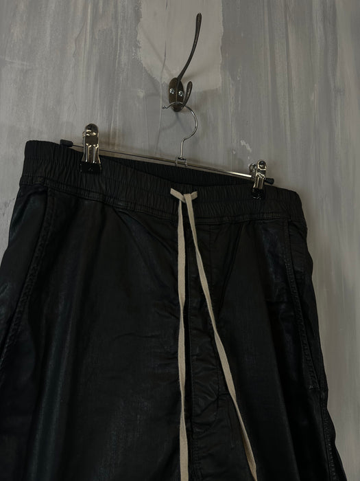 Rick Owens DRKSHDW Ripstop Drawstring Pants Black (USED) | Vitnage Clothing Store Canada