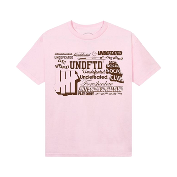 Anti Social Social Club Origin Story Tee Pink