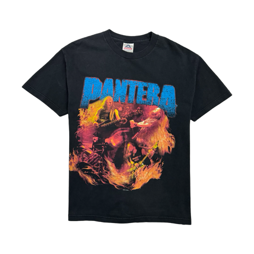 (M) Vintage '01 Pantera Band Tee Black | Vintage Clothing Store Canada