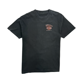 Vintage '02 Workman Harley Davidson Tee Black