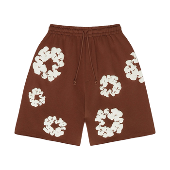 Denim Tears The Cotton Wreath Shorts Brown