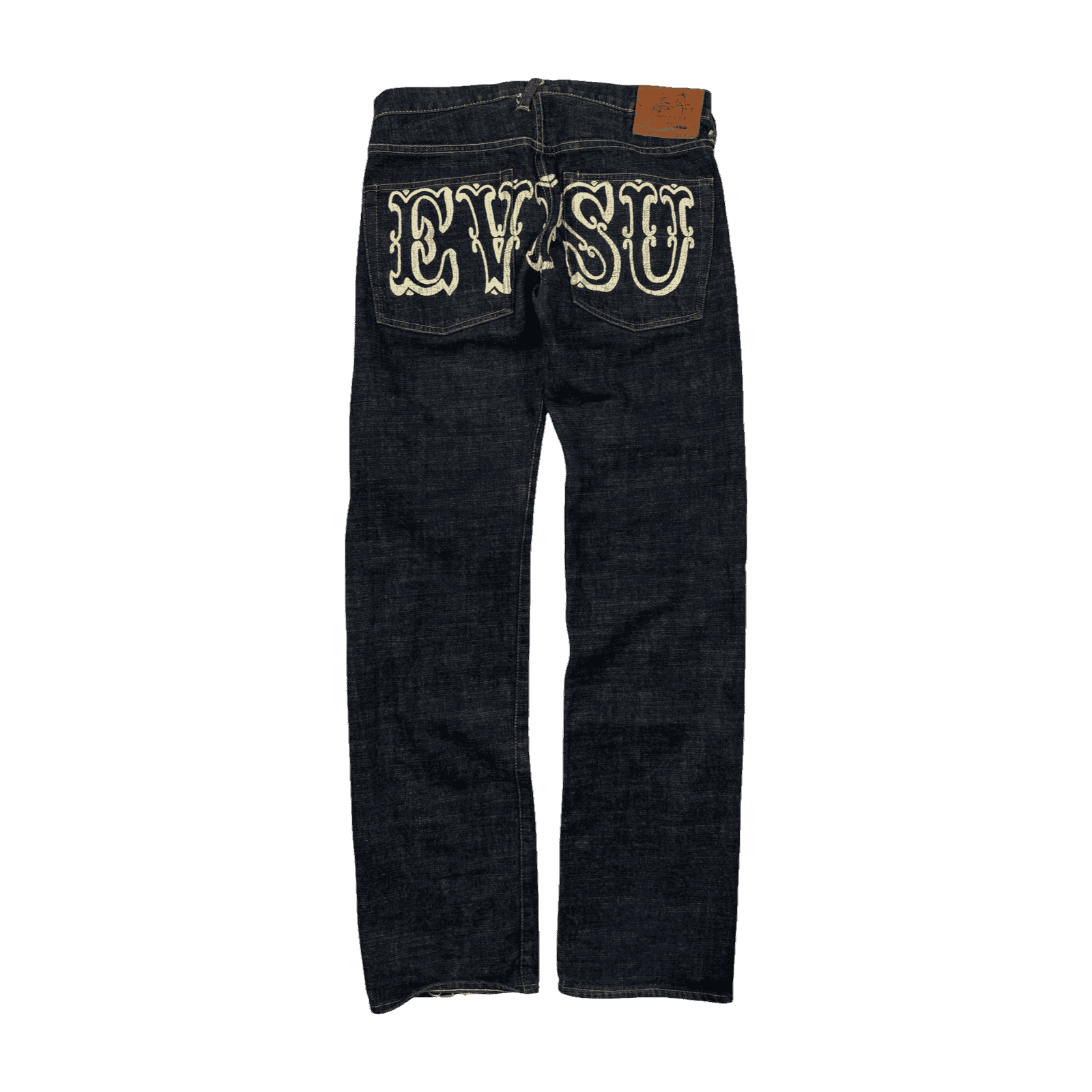 Vintage Evisu Lot 7000 Spellout Denim Pants