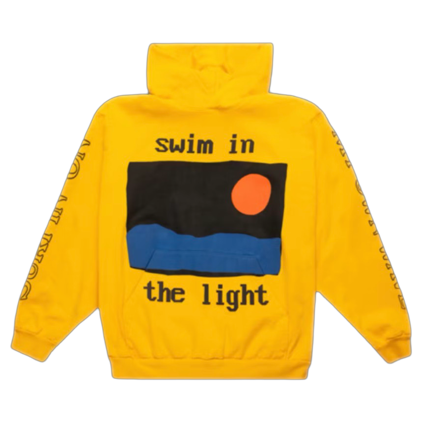 CPFM x Kid Cudi Swim In The Light Hoodie Yellow