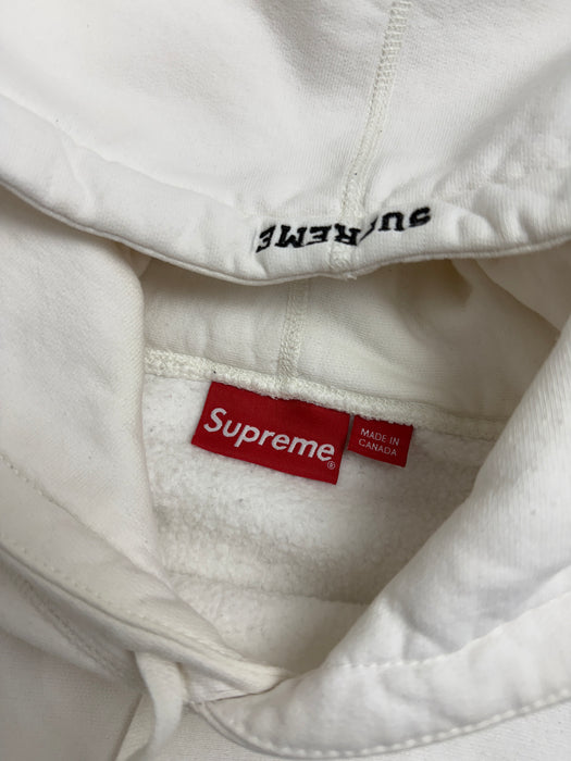 Supreme AliWarhol Hoodie White (USED) | Vitnage Clothing Store Canada