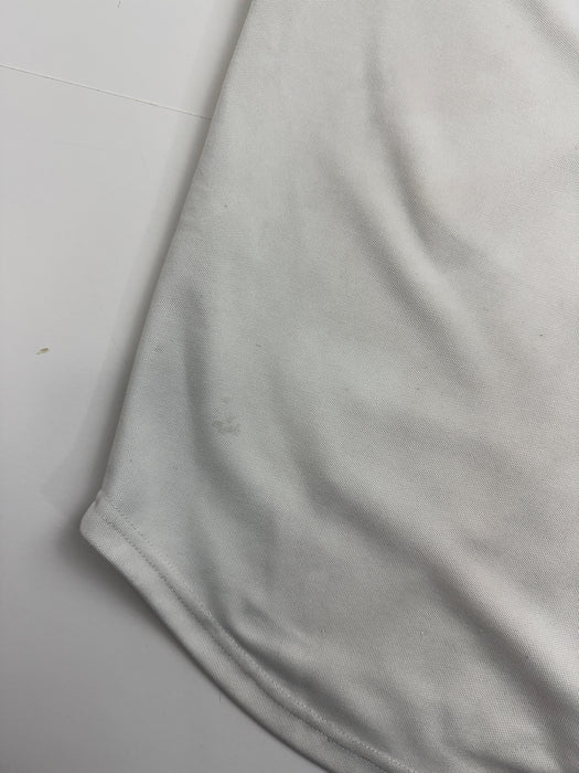 Supreme Snake Script Logo Baseball Jersey White (USED) | Vitnage Clothing Store Canada