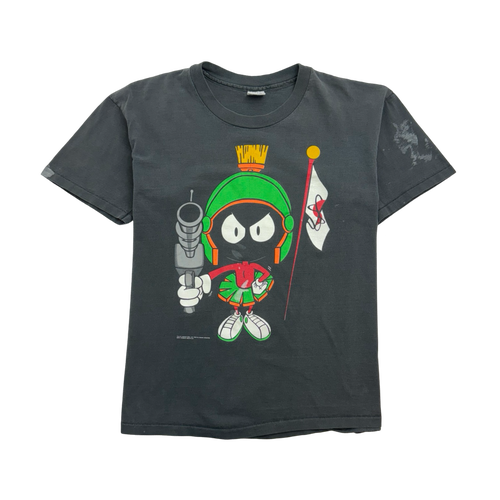 (L) Vintage '90 Marvin The Martian Tee Black | Vintage Clothing Store Canada