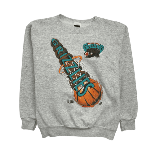 (M) Vintage 90s Vancouver Grizzlies Sweatshirt Grey | Vintage Clothing Store Canada