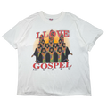 Vintage I Love Gospel Music Tee White