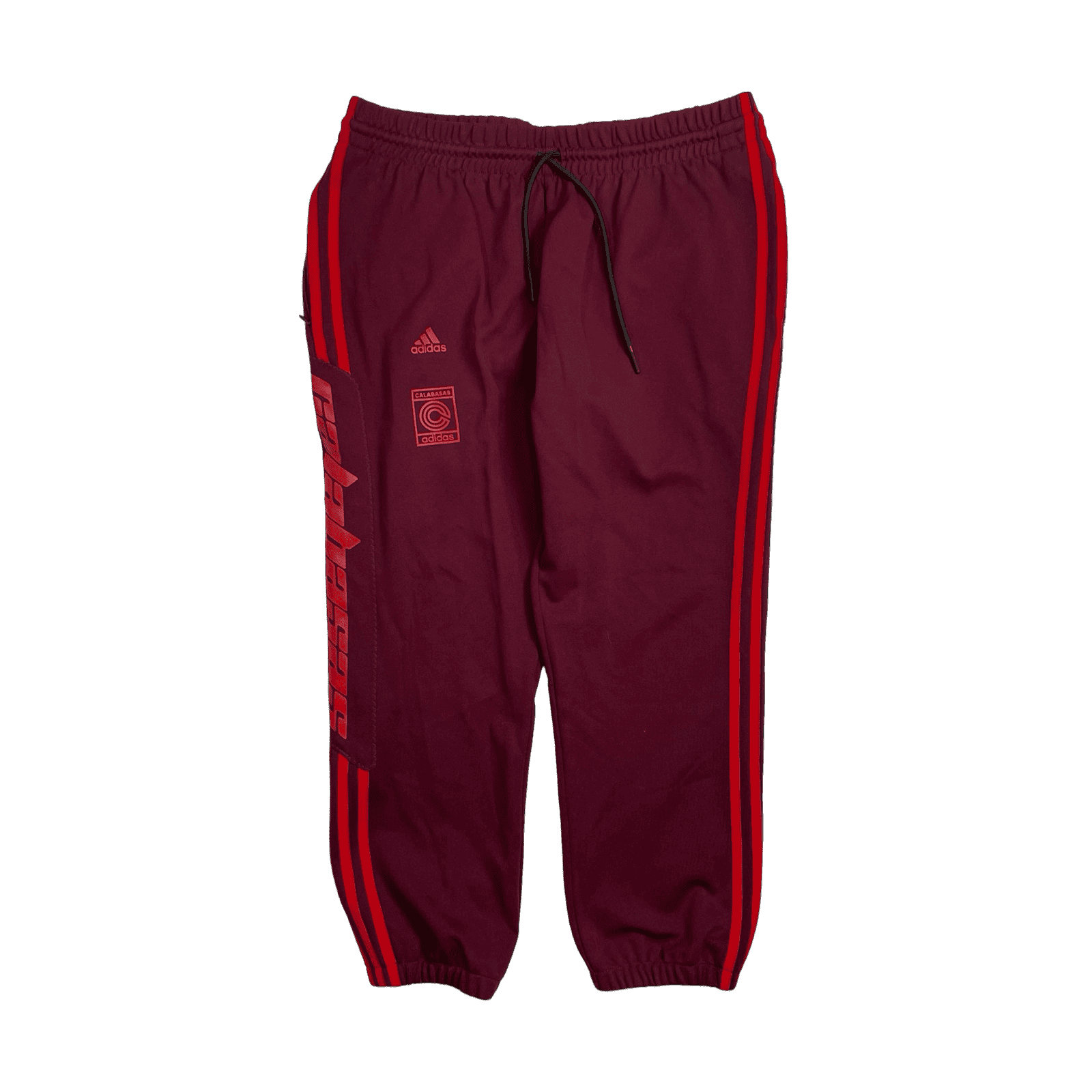 Adidas Yeezy Calabasas Track Pants Maroon (USED)