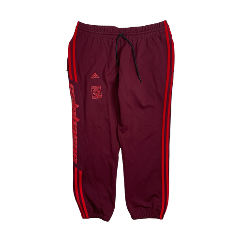 Adidas Yeezy Calabasas Track Pants Maroon (USED) | Vintage Clothing Store Canada