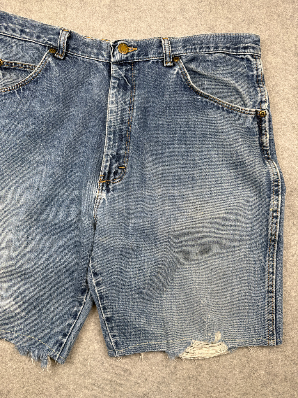 Vintage Wrangler Distressed Denim Shorts