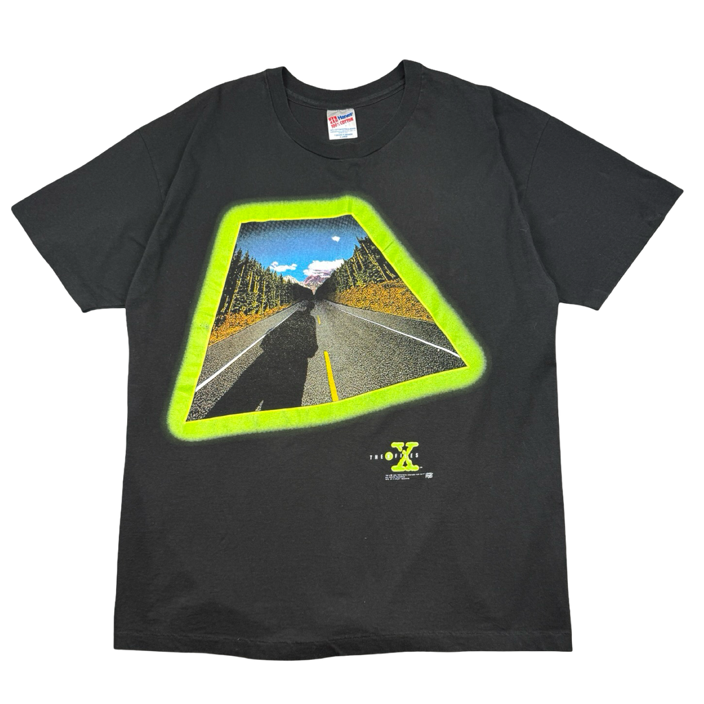 Vintage 90's The X Files Road Shadow Tee Black
