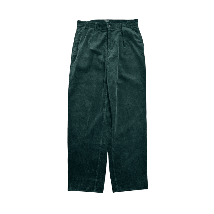 (32) Vintage Polo Ralph Lauren Corduroy Pants Jade | Vitnage Clothing Store Canada
