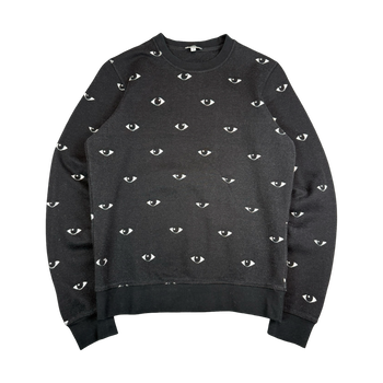 Kenzo All Over Eye Sweatshirt Black (USED)