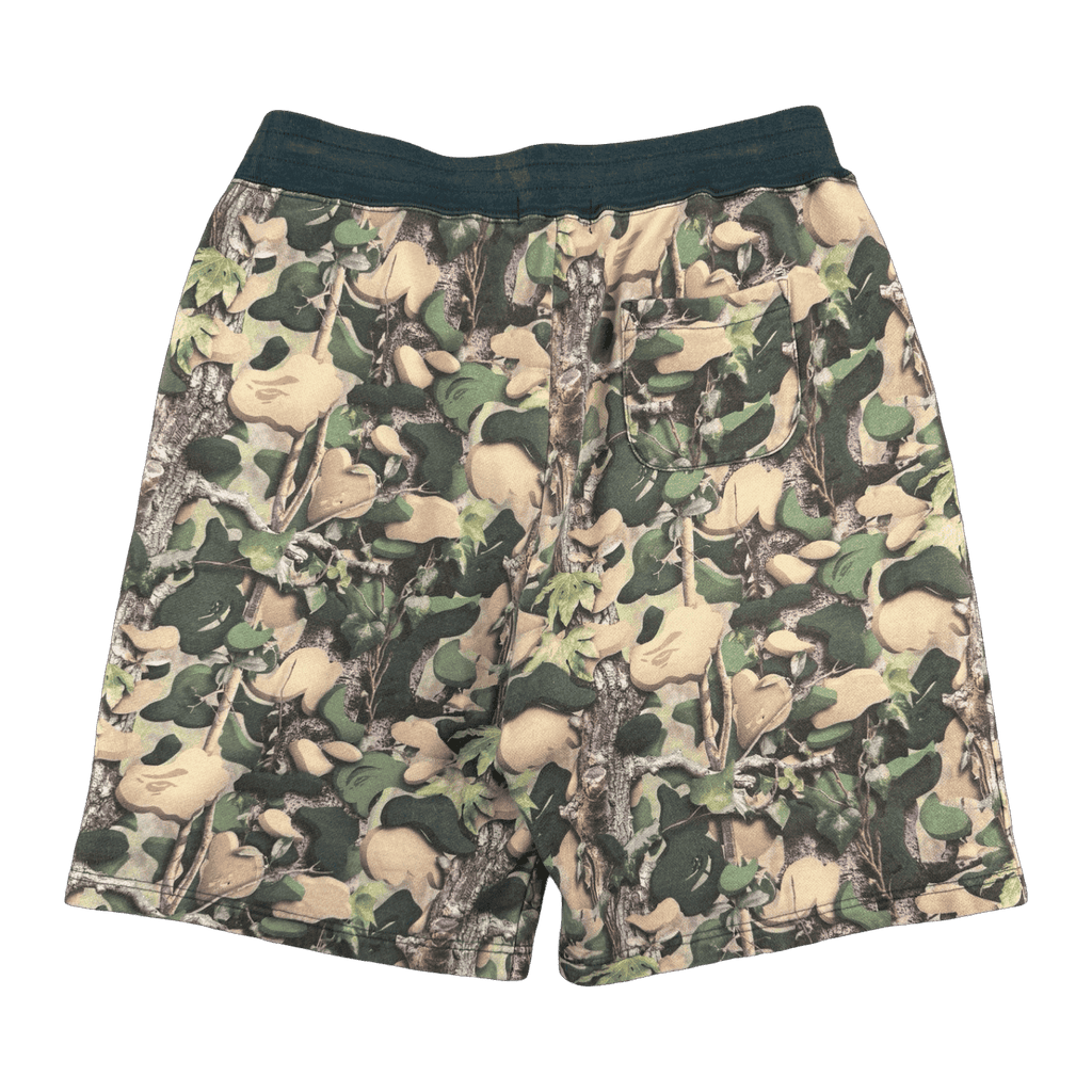 BAPE Tree Camo Shorts Green (USED)