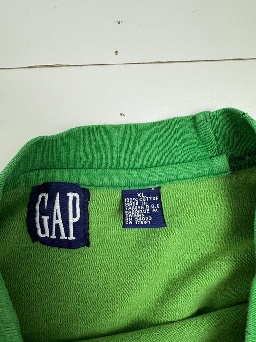 (L) Vintage Gap Striped  L/S Tee Multi | Vitnage Clothing Store Canada