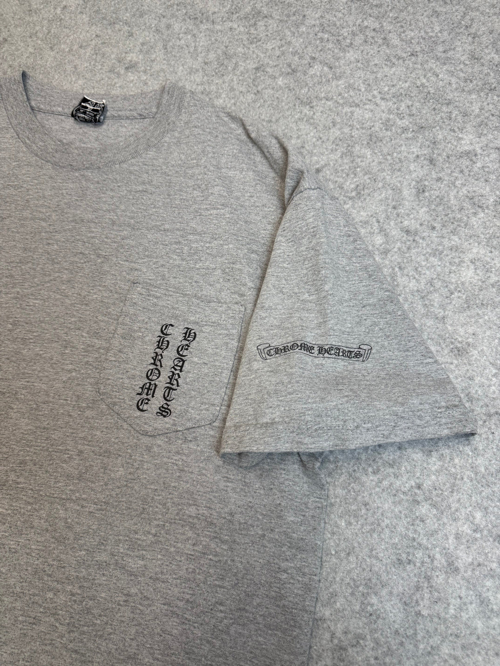 Vintage Chrome Hearts Big Scroll Tee Grey