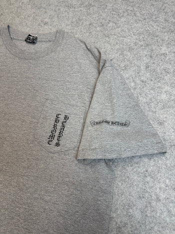 Vintage Chrome Hearts Big Scroll Tee Grey